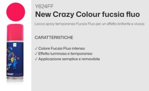 LACCA COLORATA FUKSIA FLUO Y624FF